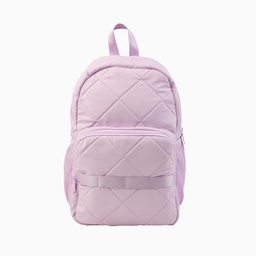 Mochila Puffer Lila 39x26