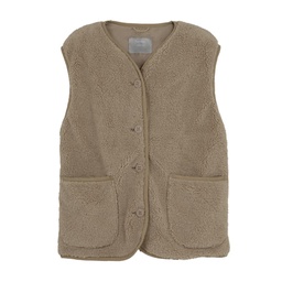 Chaleco Niño/a Corderito Beige Talle 6