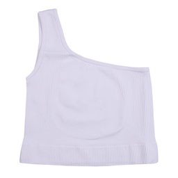 Top 1 Hombro Blanco Talle Xl