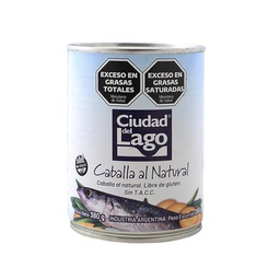 Caballa Al Natural Ciudad Del Lago 380g