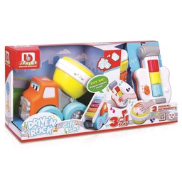 Set de Juego Bb Junior Driven Rock 3 en 1 Primera Infancia