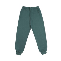 Pantalon Niño/a Frisa con Puño Verde Talle 14