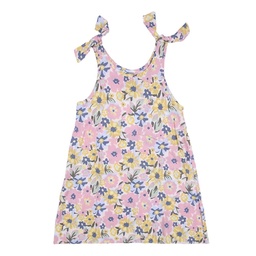 Vestido Niña/o Sin Mangas Estampada Flores Talle 1