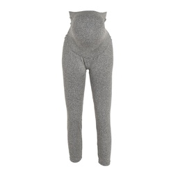 Legging Embarazada Color Gris Mel Talle S