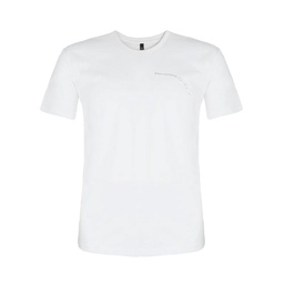 Remera Hombre Blanco Estampado Manga Corta Talle m