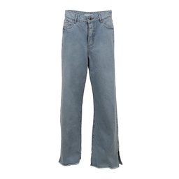 Pantalon Jean Palazo Azul Talle 42