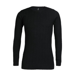 Sweater Hombre Trenzado Manhattan Negro Ts