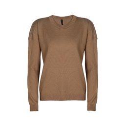 Sweater Cuello Red Manhattan Liso Beige Talle l