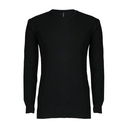 Sweater Hombre c.red manh.dif Negro Tl . . .