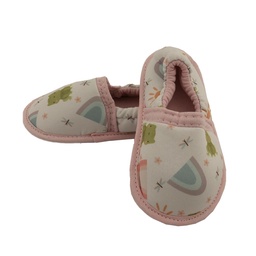 Pantufla Bebe/a Estampada Rana/arcoiris Talle 23-24