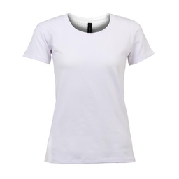 Remera Básica Lisa Escote en u Modal Blanco Talle S