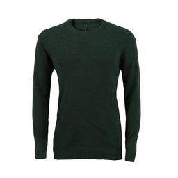 Sweater Hombre Cuello Redondo Manhattan Verde Musgo Talle m