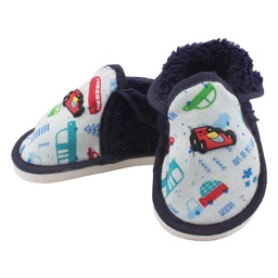 Pantufla Bebe/a Botita Azul Talle 23/24