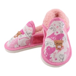 Pantufla Bebe/a Botita Rosa Talle 23/24