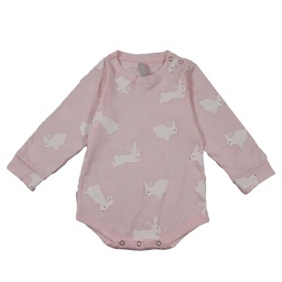 Bodys Bebe/a Full Print con Rosa Talle 6 Meses