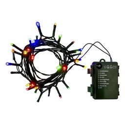 Luces Led x35 Multicolor 3 Pilas Aa