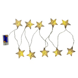 Guirnalda Led Estrellas 10 Luces 180cm