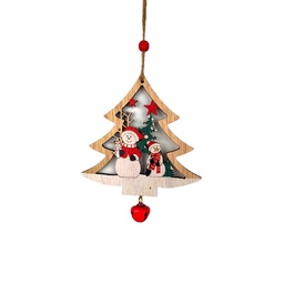 Adorno Colgante Madera Arbol 14,5X12c Cozy Christmas