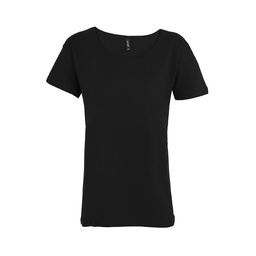 Remera Dama Talle 3Xl Negro