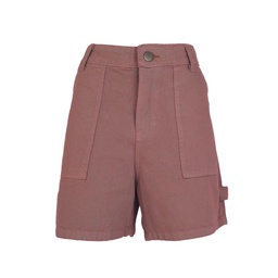 Short Dama Plaque Color Bordo Talle 26