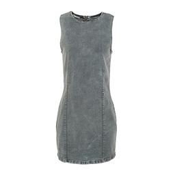 Vestido Jean Color Celeste Talle S