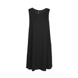 Vestido Corto Evase Negro Talle Xxl