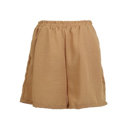 Short Dama Bolsillos Avellana Talle m