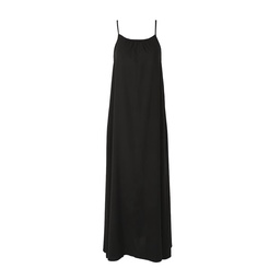 Vestido Largo Bretelero Negro Talle S