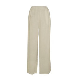 Pantalon Palazo C/ Bolsillos Offwhite Talle Xxl