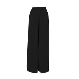 Pantalon Palazo con Tajo Negro Talle l