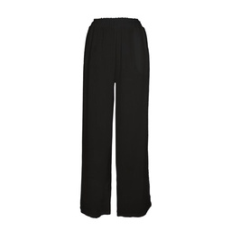 Pantalon Palazo con Bolsillos Negro Talle m