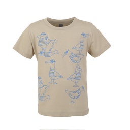 Remera Niño Est Gaviotas Color Beige Talle 1