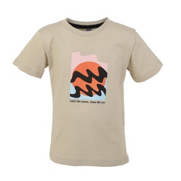 Remera Niño Est Olas Color Beige Talle 4