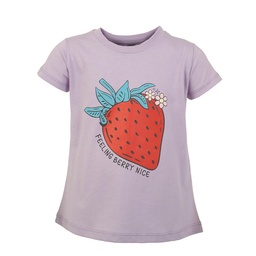 Remera Niña Estampada Feel Berry Good Lila Talle 2