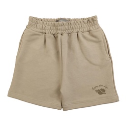 Short Niño Bordado Beige Talle 4