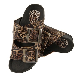 Sandalia Dama Animal Print Talle 38