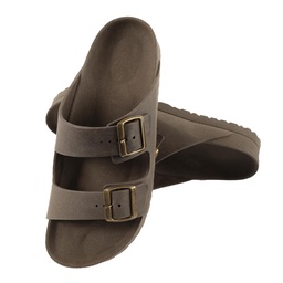 Sandalia Caballero Birk Marron Talle 43