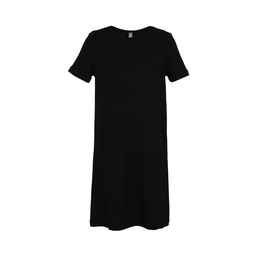 Vestido Niña Manga Corto Negro Talle 10