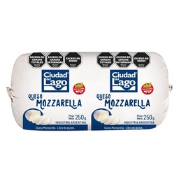 Queso Mozzarella Ciudad Del Lago 250g