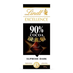 Chocolate 90% Cacao Lindt Excellenc 100 grm