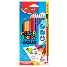 Lapices de Colores Aqua x 12 Unidades