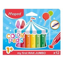 Crayones Maped Color Peps Maxi 12 Unidades