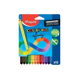 Lapices de Colores Maped Color Peps Infinity 12 Unidades