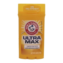 Antitranspirante Ultra Max Unscented de Arm And Hammer