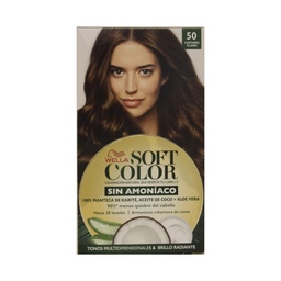 Kit Coloracion N50 Castaño Claro Soft Color 1u.