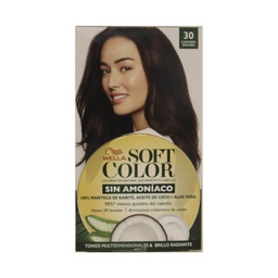 Kit Coloracion N30 Castaño Oscuro Soft Color 1u