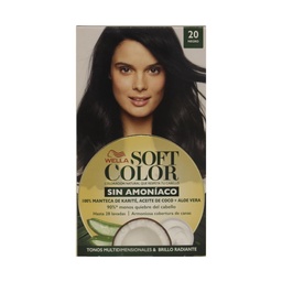 Kit Coloracion N20 Negro Soft Color 1u.