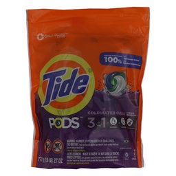 Detergente en Cápsulas Tide Pods, 31 Unidades