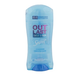 Desodorante Antitranspirante para Mujer Outlast Cg , Completamente Limpio, 73g