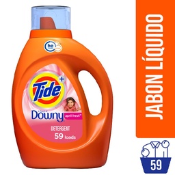 Jabon Liquido + Downy Tide 2.72l